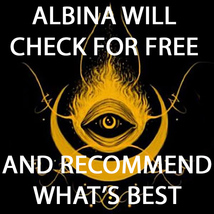  FREE W ANY ORDER ALBINA WILL CHECK FOR FREE & RECOMMEND MAGICK MAGICKALS image 2