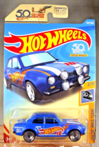 2018 Hot Wheels #335 HW Race Team 2/10 &#39;70 FORD ESCORT RS1600 Blue w/50thSlotSp - $7.50