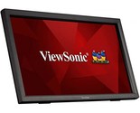 ViewSonic TD2223 22 Inch 1080p 10-Point Multi IR Touch Screen Monitor wi... - $365.79