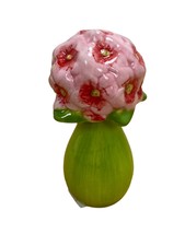 Ganz 2 Piece Flower Vase Collectible Salt and Pepper Shaker Set ER26024 - $12.88