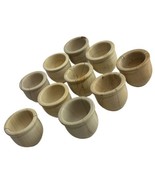 stoneware egg holder cups set of 10 - £54.64 GBP