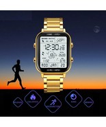 Back Light Display Sport Pedometer Digital Watches Mens Stopwatch Countd... - $76.40 CAD