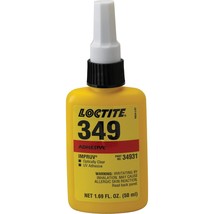 Loctite 34931 Light Cure Adhesive, Glass/Metal, 50 mL - £103.19 GBP