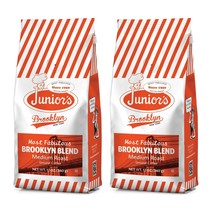 Junior&#39;s Most Fabulous Brooklyn Blend, Medium Roast Ground Coffee, 2/12 oz bags - £16.47 GBP