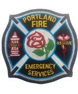 Portland Oregon Fire Emergency Services Patch Embroidered Vintage NOS - £7.78 GBP