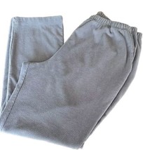 BLAIR ~ Pull-On ~ Corduroy Soft Pants ~ Gray ~ Ladies&#39; Size LARGE (L) - £21.98 GBP