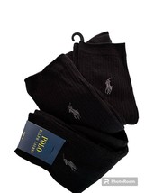 Polo Ralph Lauren Combed Cotton 3 Pack Socks.NWT.MSRP$26 - $24.31