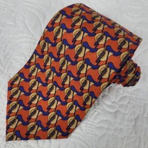 Polo By Ralph Lauren Equestrian Saddle Riding 100% Silk Tie 57 X 4 Made in USA - £18.13 GBP