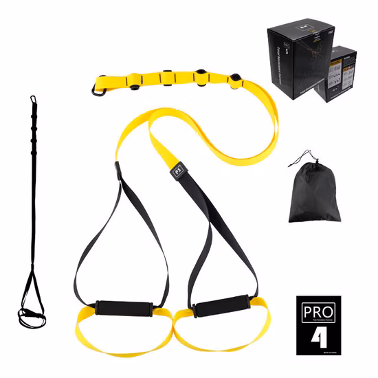 P3-4 Resistance Training Straps Complete Home Gym Fitness Trainer Kit fo... - $45.00