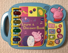 Nick Jr. PEPPA PIG Learn and Discover Book - VTech, 14 Interactive Pages - $21.78