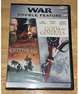 Gettysburg / Gods and Generals (DVD) Double Feature New Sealed - €5,93 EUR