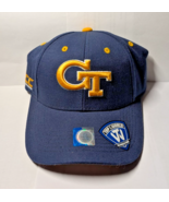 Georgia Tech Yellow Jackets Buzz Sports Navy Blue Hat Adult Cap Adjustab... - $12.99
