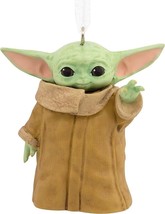 Hallmark Star Wars: The Mandalorian Baby Yoda Grogu Christmas Ornament, Resin - £15.81 GBP