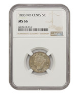 1883 5C NGC MS66 (No CENTS) - £381.06 GBP