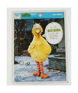 Vintage 1977 Whitman Frame-Tray Puzzle Sesame Street Big Bird - $7.87