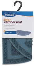 Petmate Half Circle Litter Catcher Mat Blue - £18.27 GBP