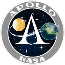 x2 10cm Vinyl Window Sticker Apollo space shuttle nasa exploration lapto... - £4.97 GBP