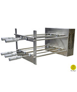 Brazilian BBQ Charcoal Grill - 05 Skewers - Rotisserie System - Oca-Brazil - $1,350.00