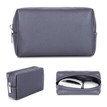 Electronic Organizer Mouse Power Bank Cable Storage Bag Waterproof Leath... - $7.82