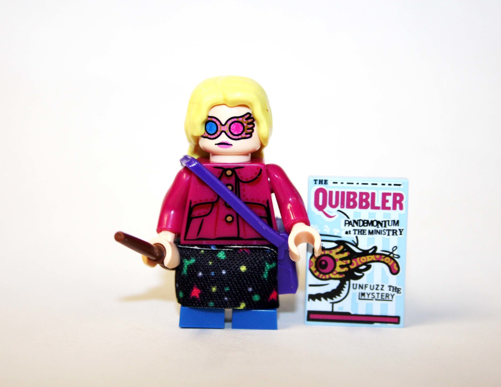 Luna Lovegood Harry Potter Movie Custom Minifigures - $8.39