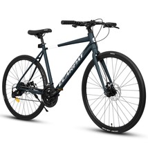 Ecarpat 700c Road Bike, 24-Speed Disc Brakes, Lightweight Aluminum - $251.99