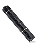Premium Wa handle Octagonal Replacement Knife Handles Black Carbon Fiber... - $34.41