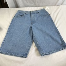 NWT Vintage BHPC Blue Jean Shorts 32 Beverly Hills Polo Club Baggy Y2K USA - £21.30 GBP