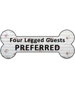 4 Legged Guests Preferred Novelty Bone Magnet B-036 - $18.94 CAD