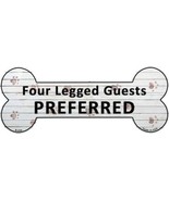 4 Legged Guests Preferred Novelty Bone Magnet B-036 - £11.15 GBP