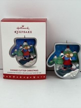 Hallmark 2016 Cookie Cutter Christmas Series Keepsake Ornament #5 Mouse Skating - £16.78 GBP