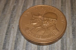 U.S Army Bicentennial 1775-1975 Bronze Medal 3” Round - £36.56 GBP