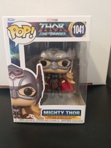 Funko Pop Marvel - Thor Love and Thunder - Mighty Thor Vinyl Figure #1041 - £8.49 GBP