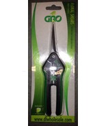 Gro1 Floral Stainless Steel Straight Micro Blade Shears Trimming Scissor... - £11.84 GBP