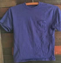 * Faded Glory Boys  T-shirt size 8,  blue cotton - £2.43 GBP