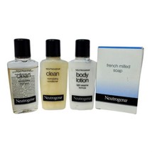 Neutrogena Clean Normalizing Shampoo Conditioner Soap Light Sesame Lotion Travel - £11.84 GBP
