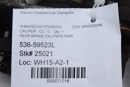 Rear Brake Calipers Pair Left & Right Fits 03-08 MINI COOPER 71716 image 12