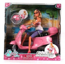 Simba Toys Steffi Love 11 1/2 Inch Doll &amp; Chic City Scooter Age 3 Years &amp; Up - £41.55 GBP