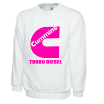 Cummins Men&#39;s White Sweatshirt - £24.77 GBP