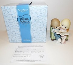 Precious Moments 940020 Here&#39;s The Good News..You&#39;re By My Side Figurine In Box - £31.40 GBP