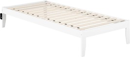 Afi Colorado Bed, Twin Extra Long, White, With Usb Turbo Charger. - £134.28 GBP