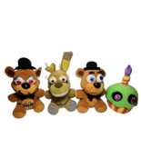 Lot of 4 FNAF Funko Five Nights At Freddy&#39;s 8&quot; Plush Springtrap Freddy C... - $1,271.24 MXN