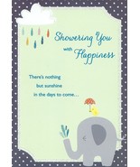 Showering You with Happiness - Baby Shower Greeting Card - 6086 - $51.41 MXN
