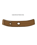 Cobalt 200 Swim Platform Step Pad Boat EVA Foam Faux Teak Deck Floor Mat - $382.65 CAD