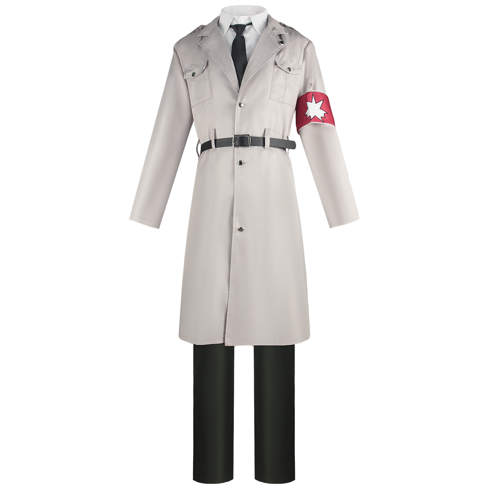 Attack On Titan Final Season Zeke Jaeger cosplay costume Men Halloween c... - $70.00