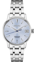 SEIKO Presage Automatic Cocktail Time Light Blue Ladies Watch SRP841 - £316.51 GBP