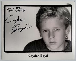 Cayden Boyd Signed Autographed Glossy 8x10 Photo - $19.99