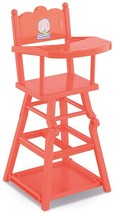 Corolle - Mon Grand Poupon High Chair - 2-in-1 Design fits 14&quot; and 17&quot; B... - £38.32 GBP