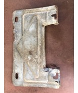 1968 1969 1970 Cutlass Skylark Rear Bumper License Plate Bracket Gas Fue... - $26.81