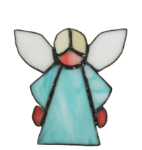 Vintage Slag Glass Angel Sun Catcher - $19.99