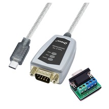 DTech FTDI USB to RS485 Cable RS422 USB C to Serial Adapter with Breakout Board  - £28.96 GBP